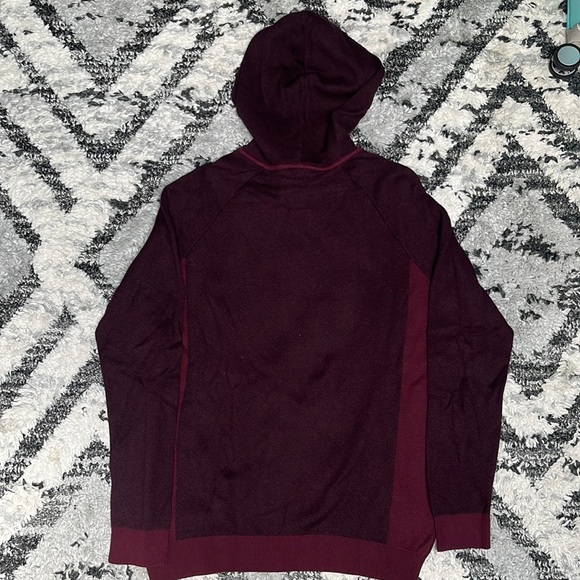 Express burgundy hoodie size L - Picture 6 of 8